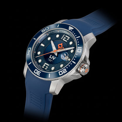 NEW! GX-Diver's 44mm Cobalt 2.0 Blue Silicone