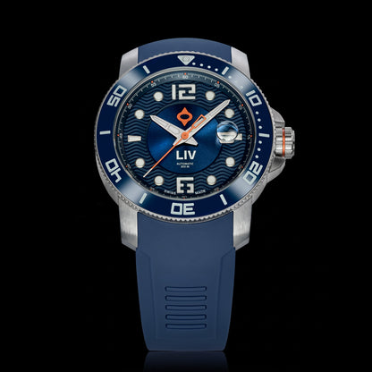 NEW! GX-Diver's 44mm Cobalt 2.0 Blue Silicone