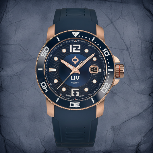 Pre-Loved GX-Diver's 44mm Rose Gold Blue