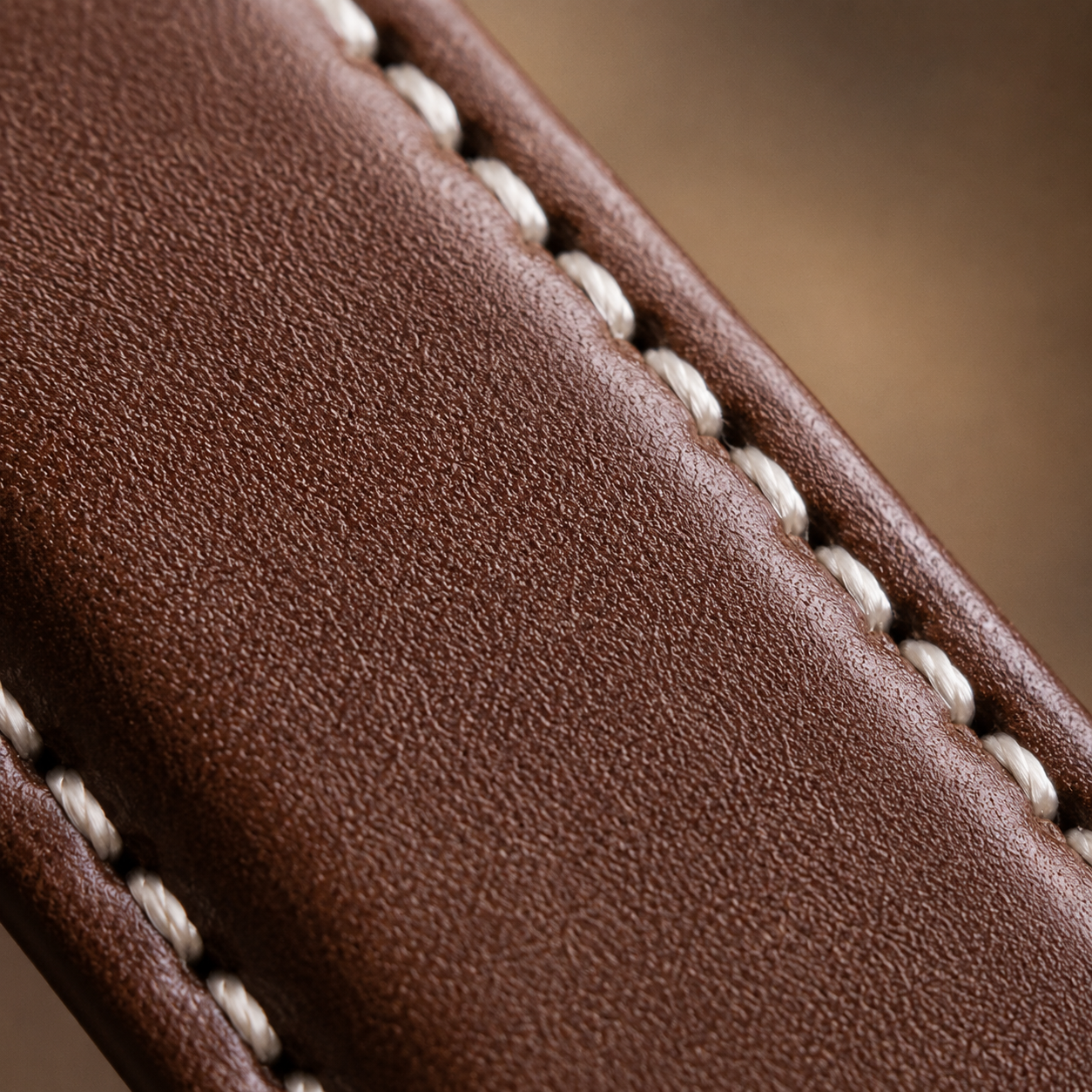 Barenia Camel Brown Calfskin Top Grain Leather Strap 23mm