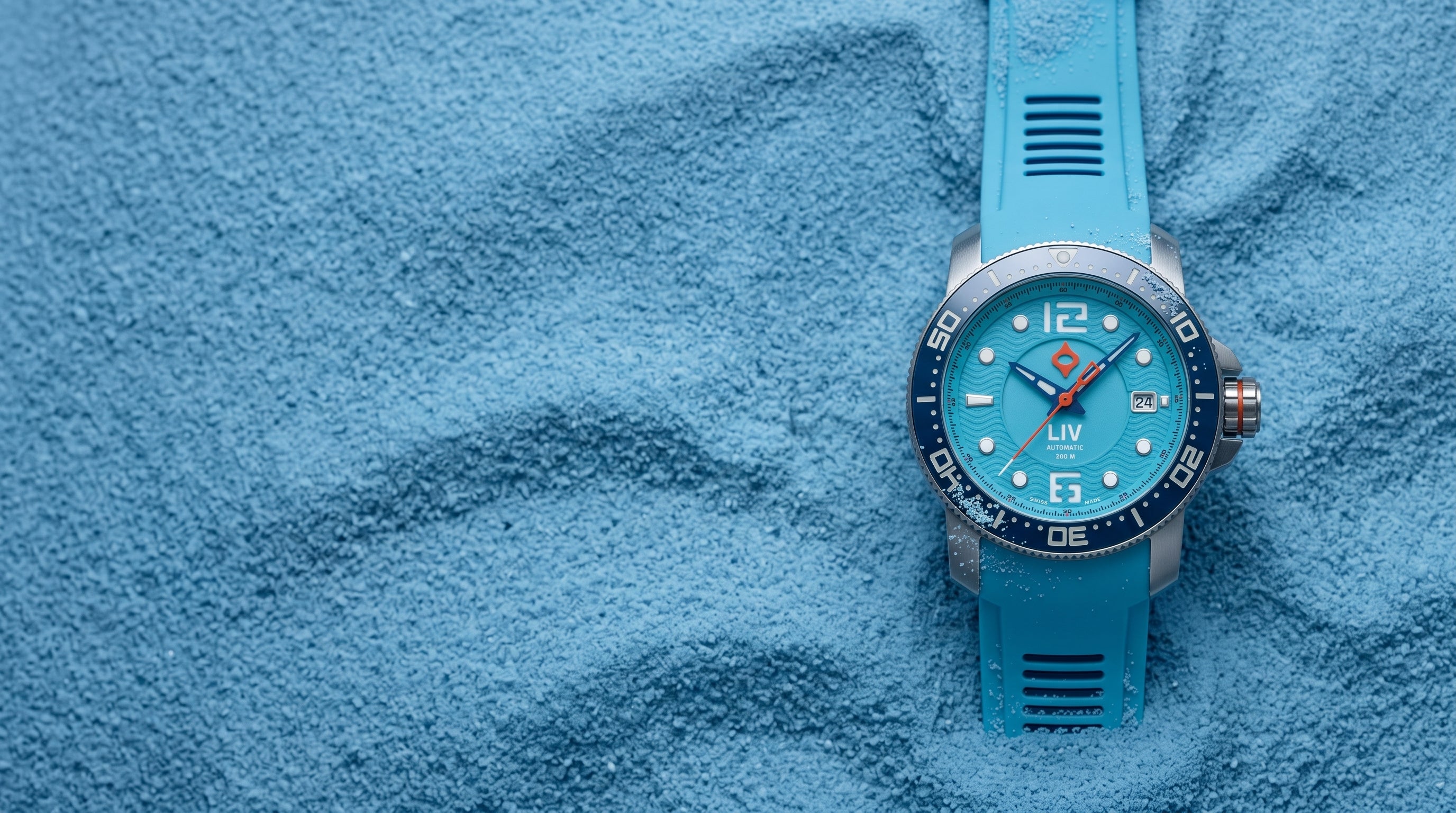 GX-Diver's 41mm Ocean Blue 2.0 | LJP G100 Swiss Automatic – LIV