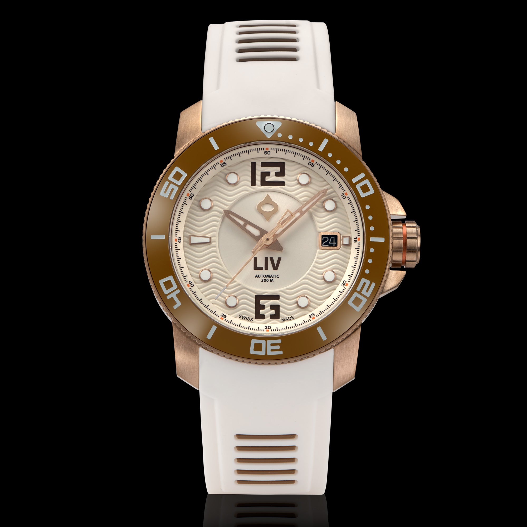 NEW! GX-Diver's 41mm Bavarian Rose Fusion – LIV Swiss Watches
