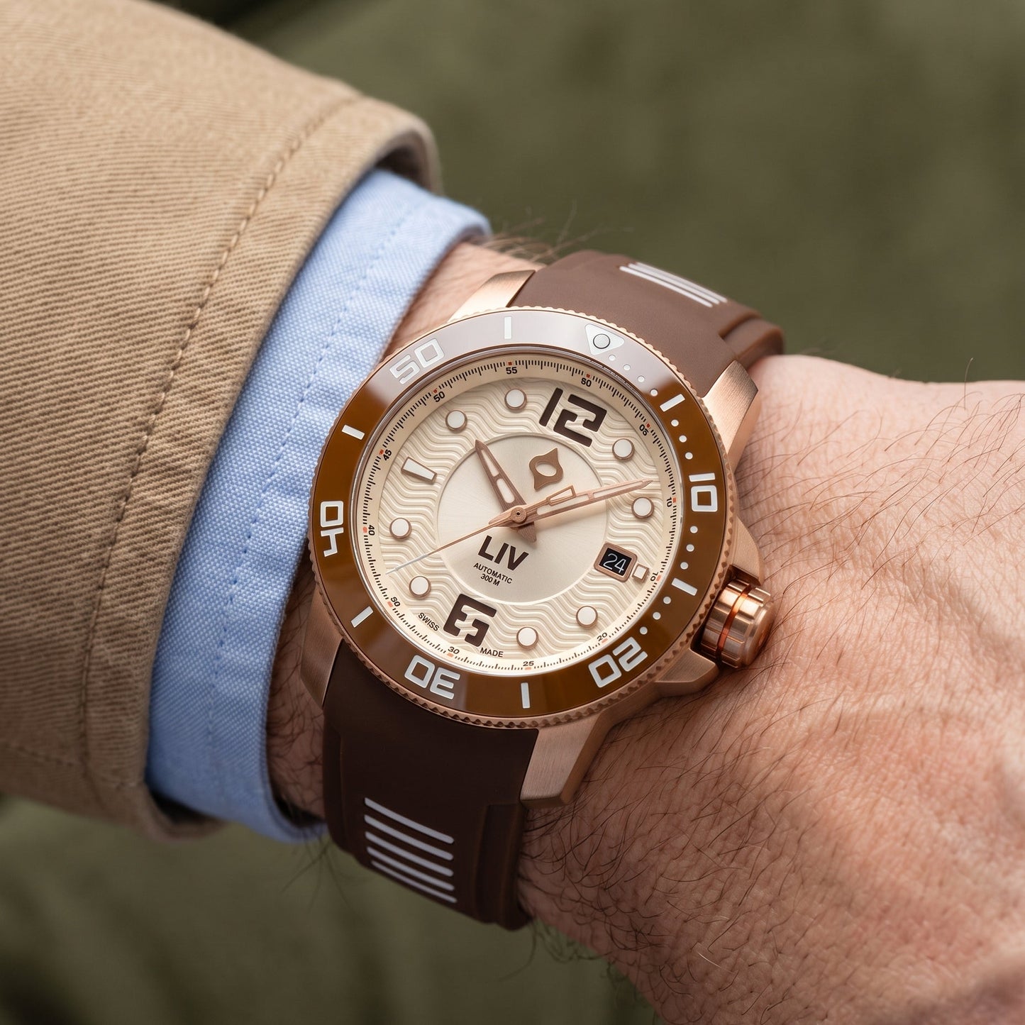 GX-Diver's 41mm Bavarian Rose Fusion