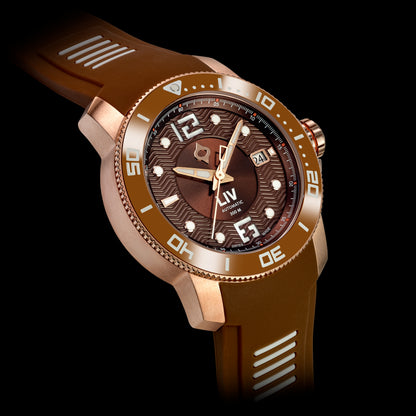NEW! GX-Diver's 41mm Dark Bavarian Rose Fusion
