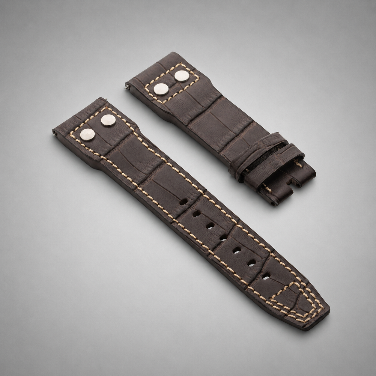 Pilot's Brown Italian Grain Leather | 23mm
