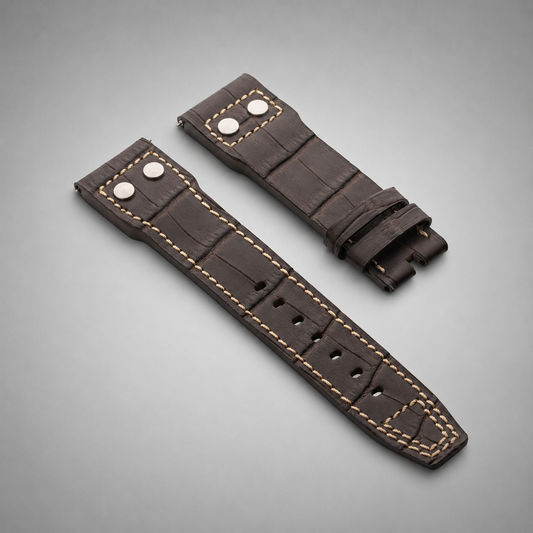Pilot's Brown Italian Grain Leather | 23mm
