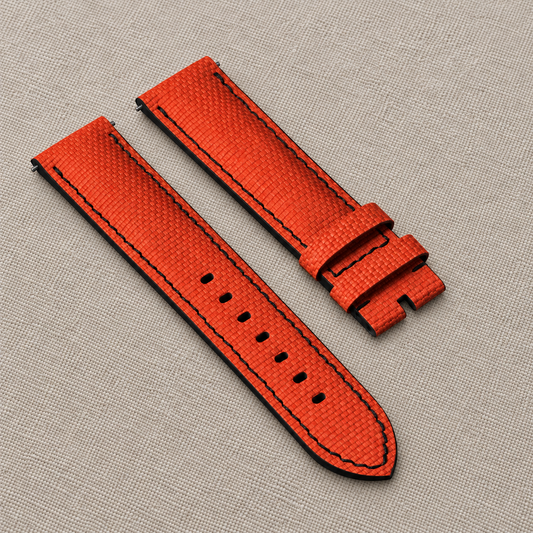 Orange Canvas / Black Stitch | 22mm NEW