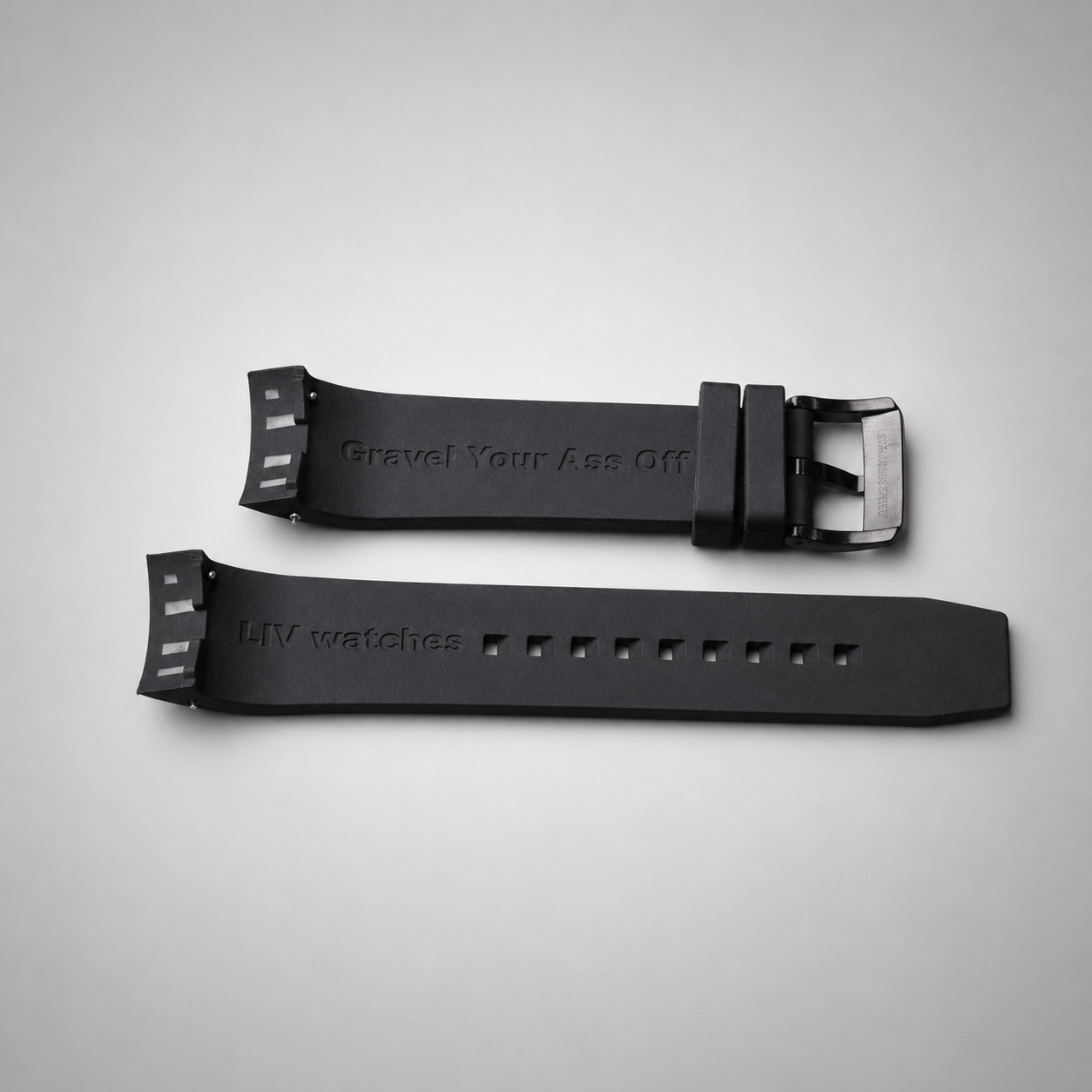 All Black Gravel Strap