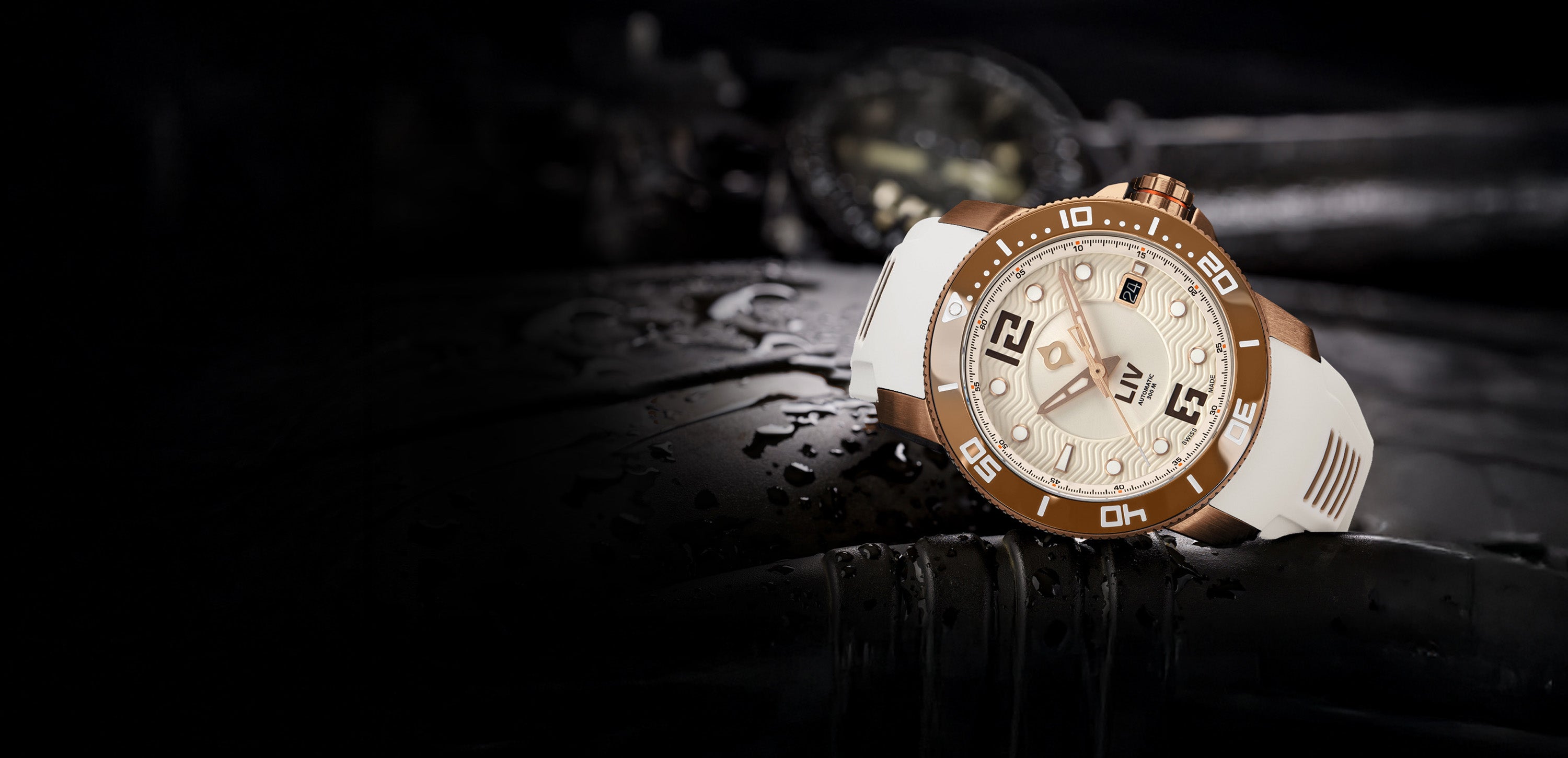 NEW! GX-Diver's 41mm Bavarian Rose Fusion – LIV Swiss Watches