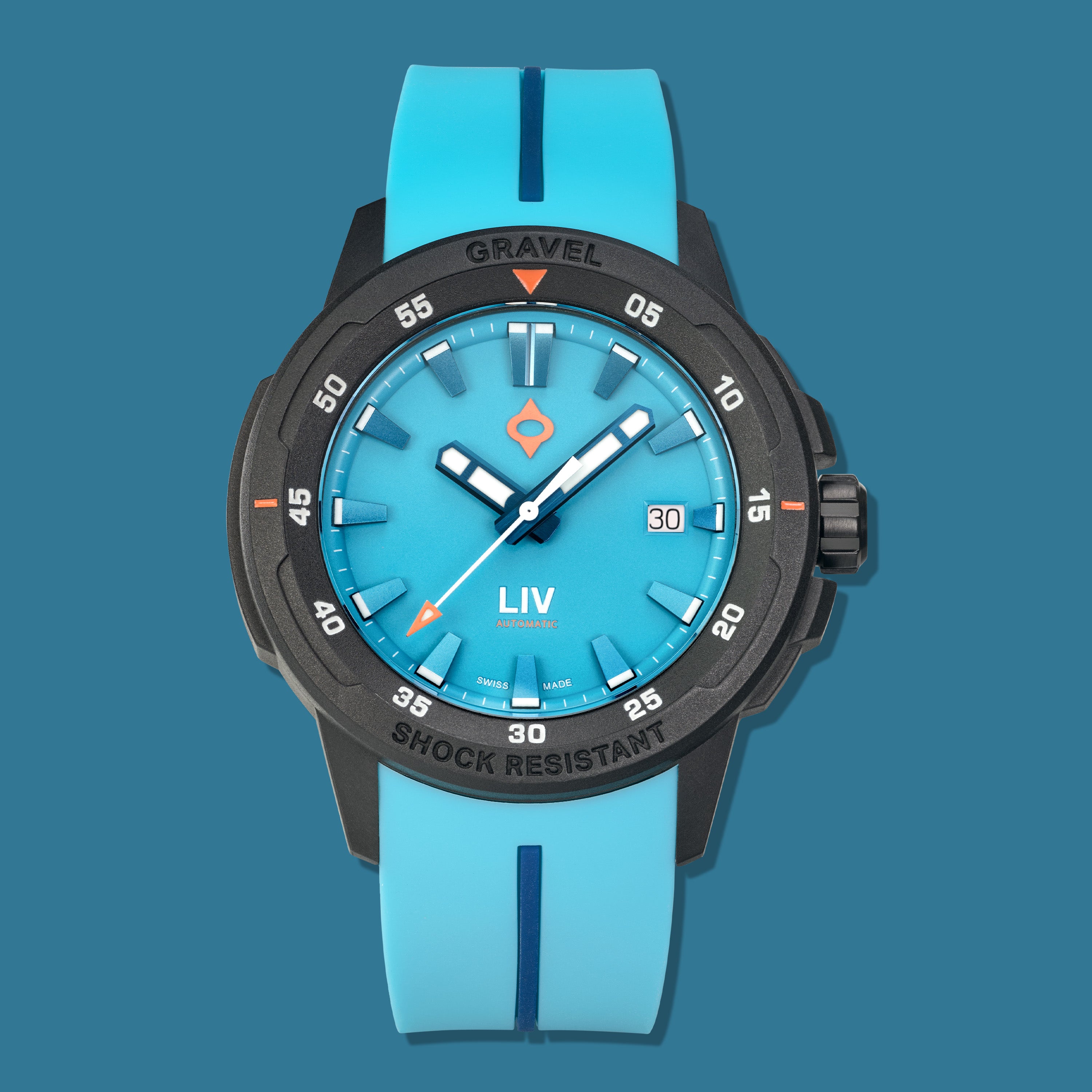 GRAVEL 001 OCEAN BLUE AUTO