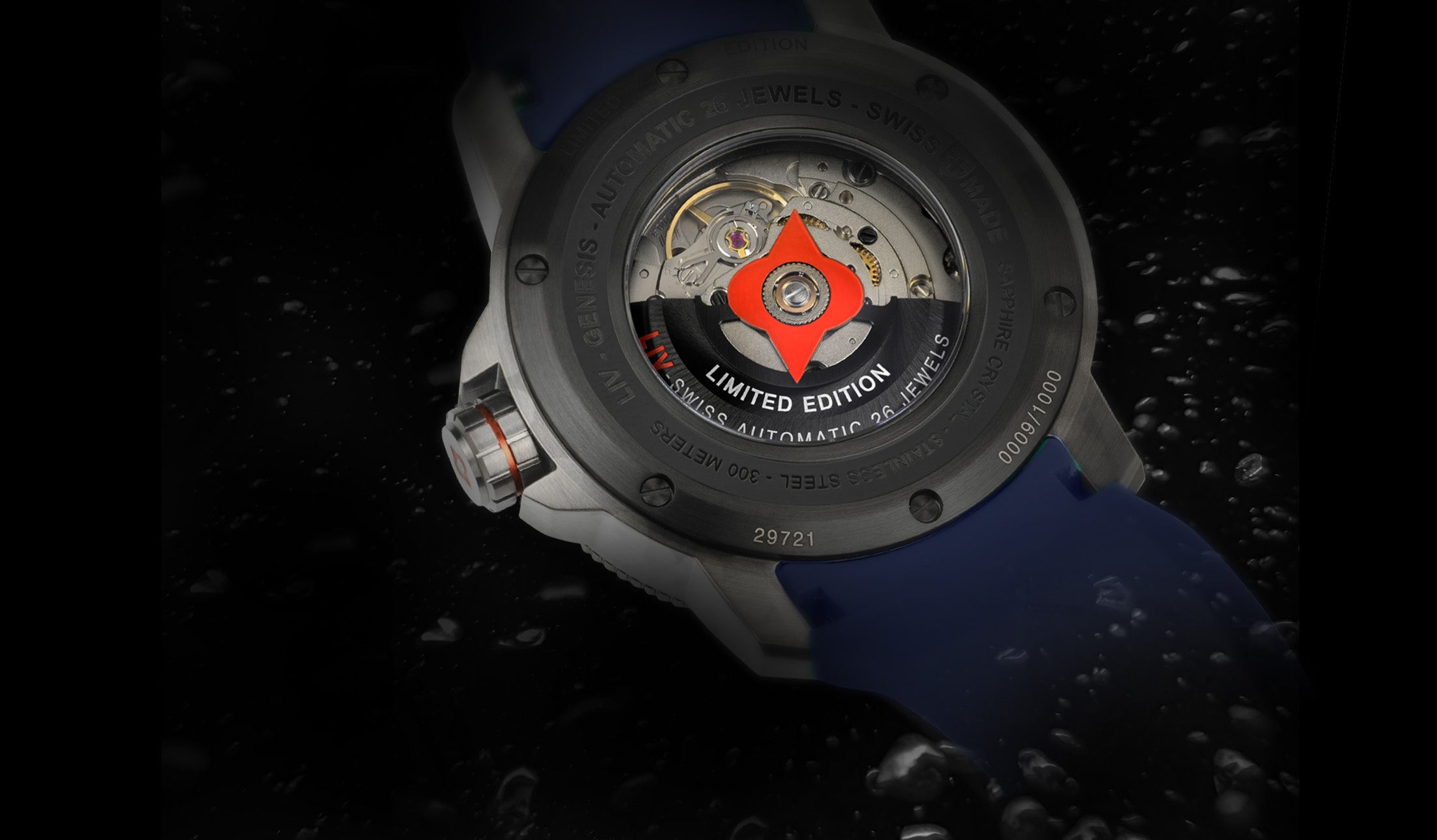 Shop Steel Cobalt GX-Diver's 44mm Swiss Made Auto Watch – LIV
