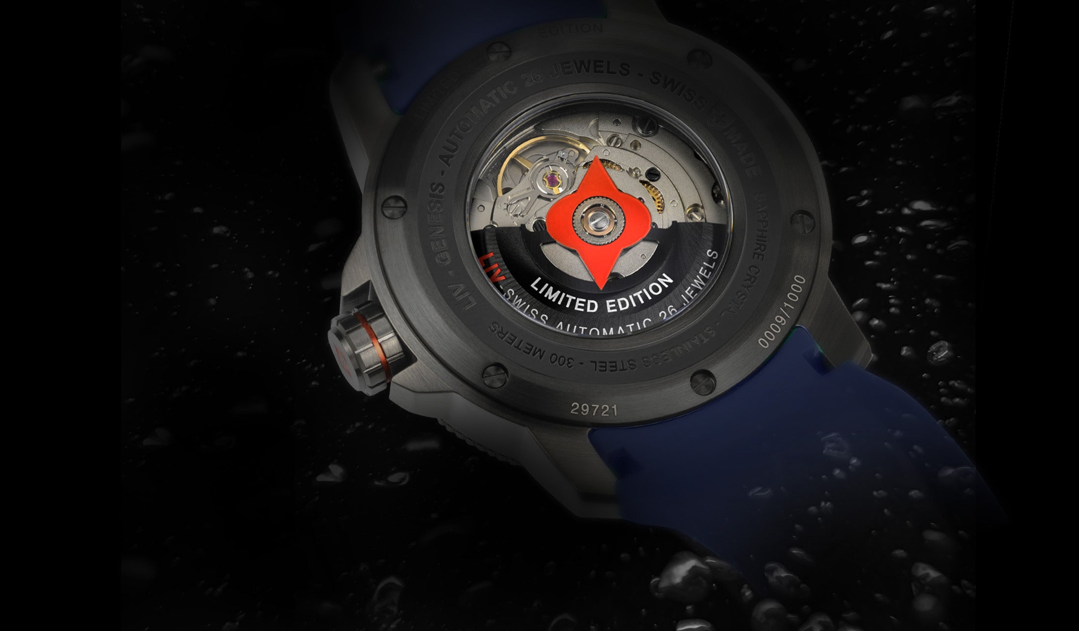 GX Diver's 44mm Gray Cobalt (Custom Build) – LIV Swiss Watches