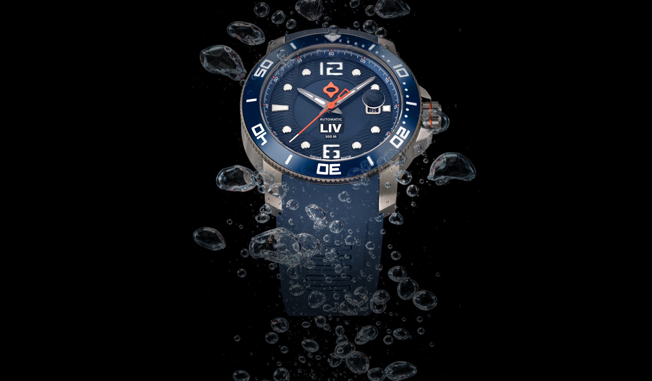 GX Diver's 44mm Gray Cobalt (Custom Build) – LIV Swiss Watches
