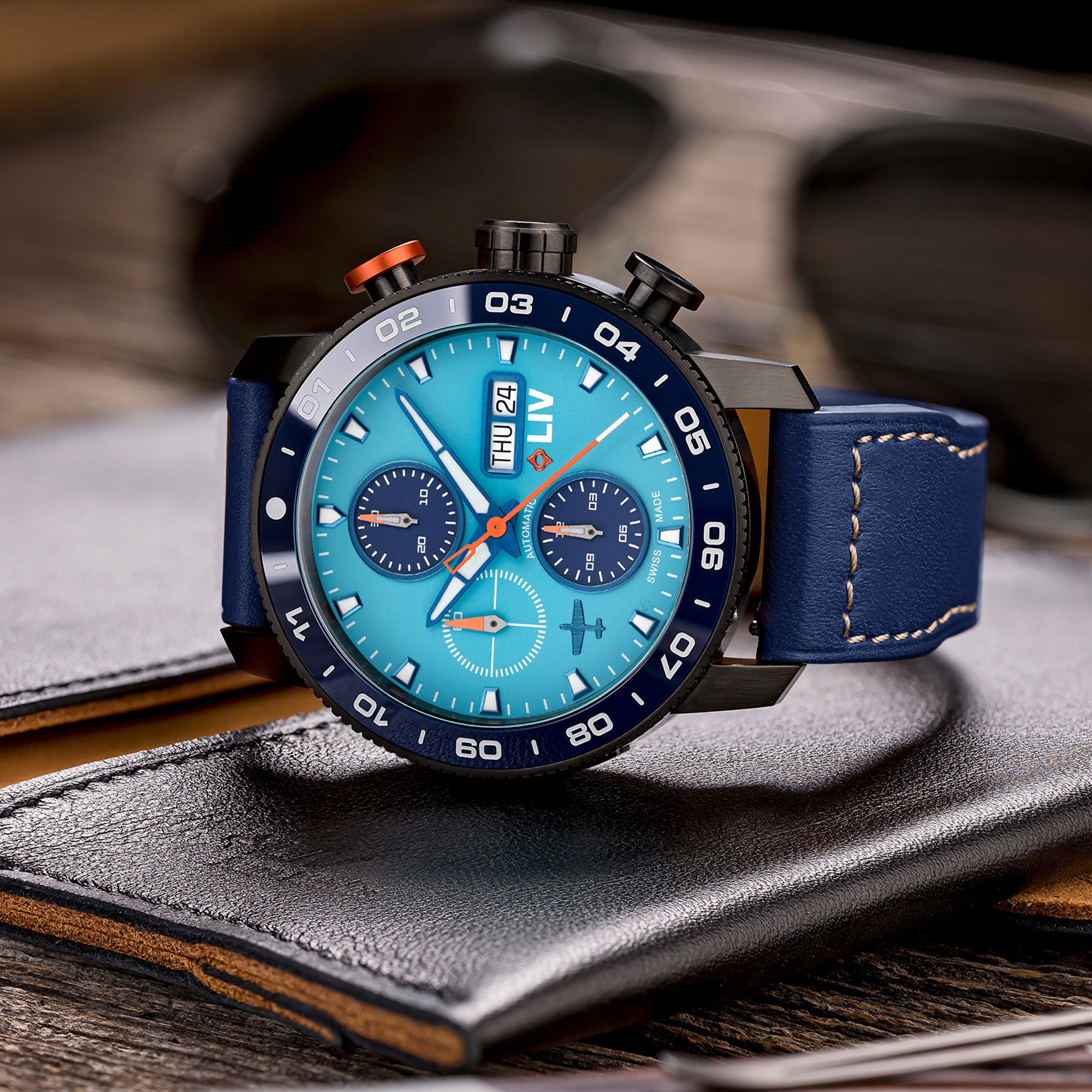 P-51 Pilot Cripes 2.0 – LIV Swiss Watches