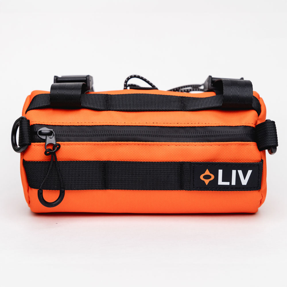 LIV Gravel Fahrradtasche Orange – LIV Swiss Watches