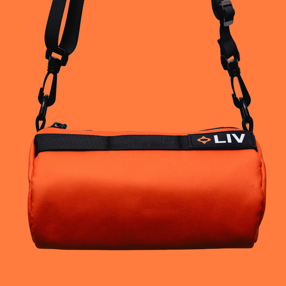 fahrradtaschen orange LIV Gravel Fahrradtasche Orange – LIV Swiss Watches