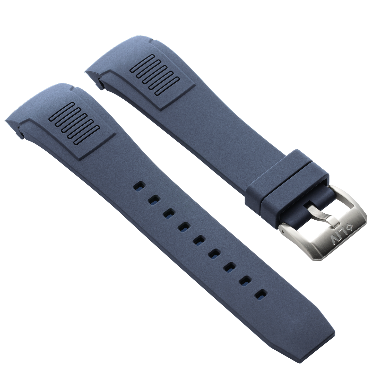 Add Additional Strap: Custom Silicone Blue.