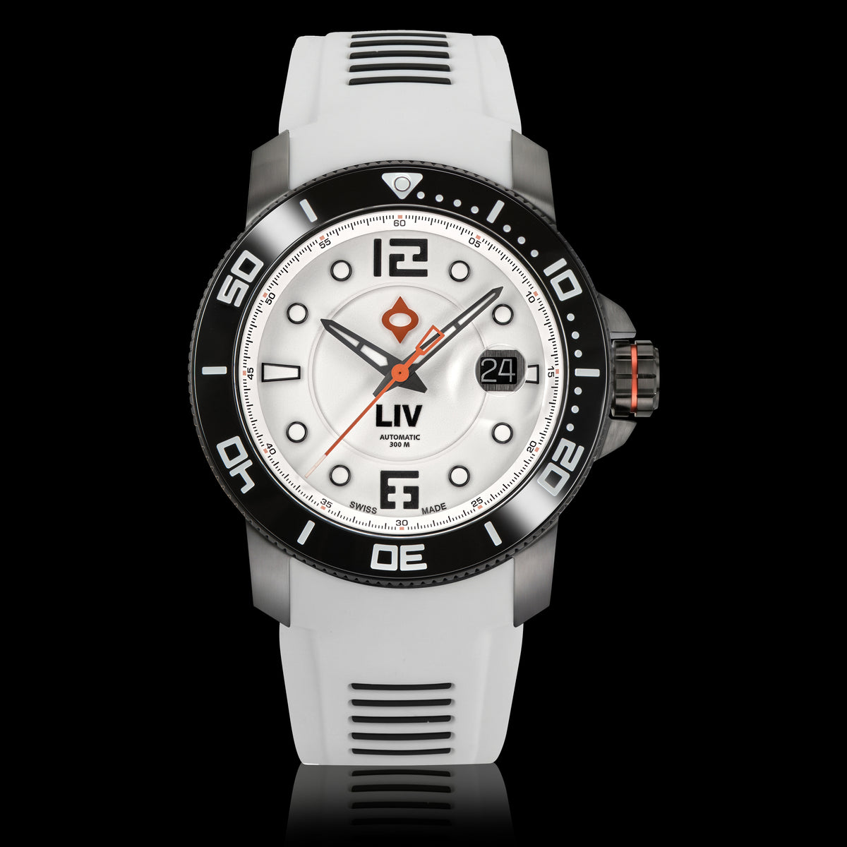 GX-Diver's 44mm Black Full Lume
