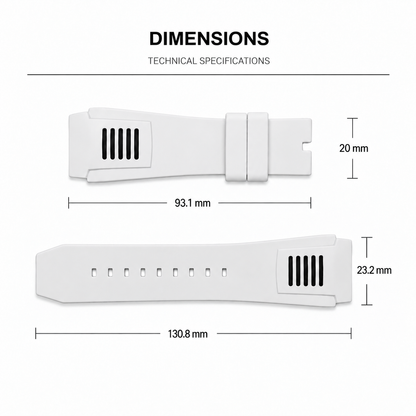 Form-fit Silicone | White | 23mm (Copy)
