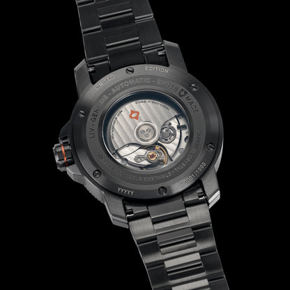 GX-Diver's 44mm Black Full Lume