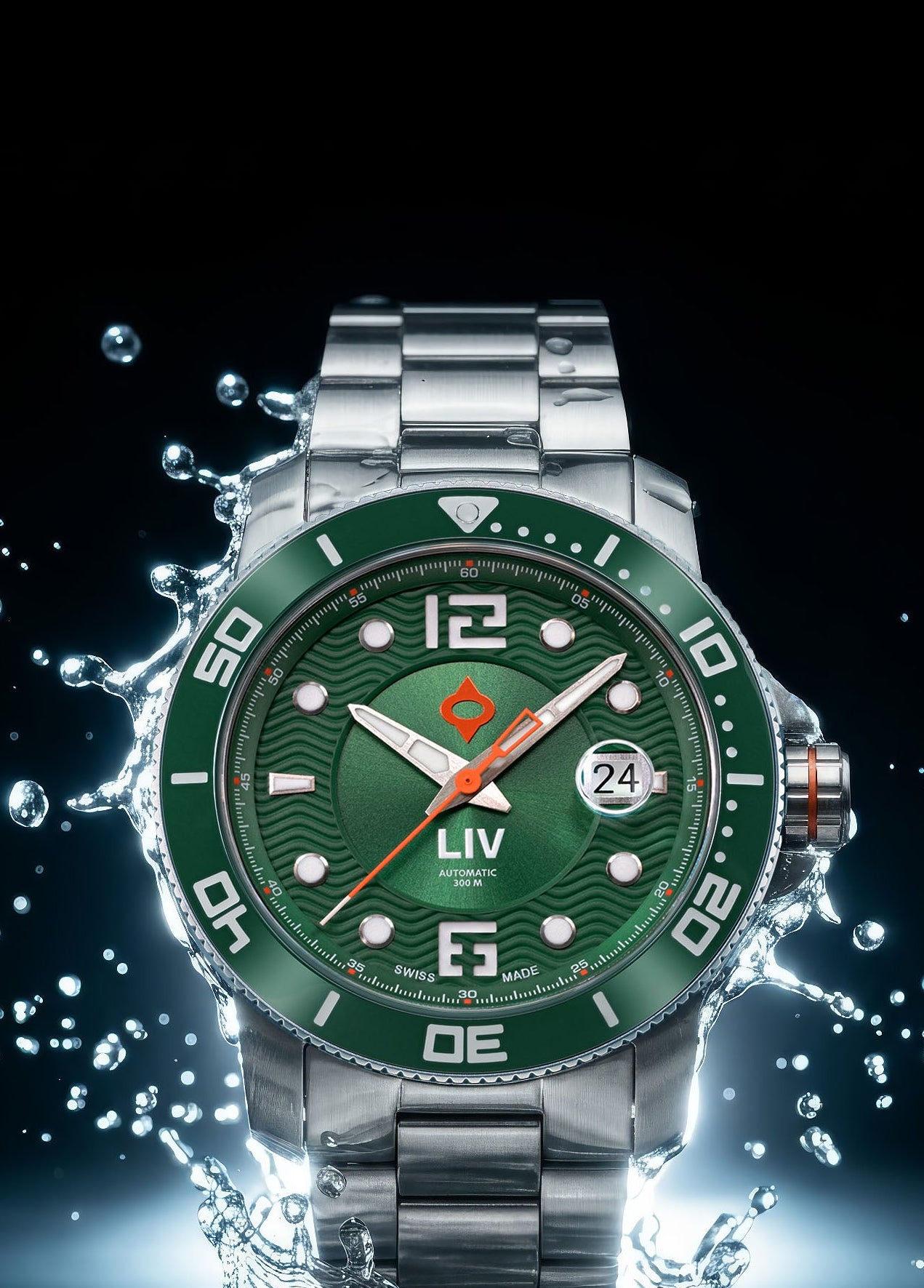 Swiss Made Diver Watches | Men's Ceramic Automatic | LIV Watches