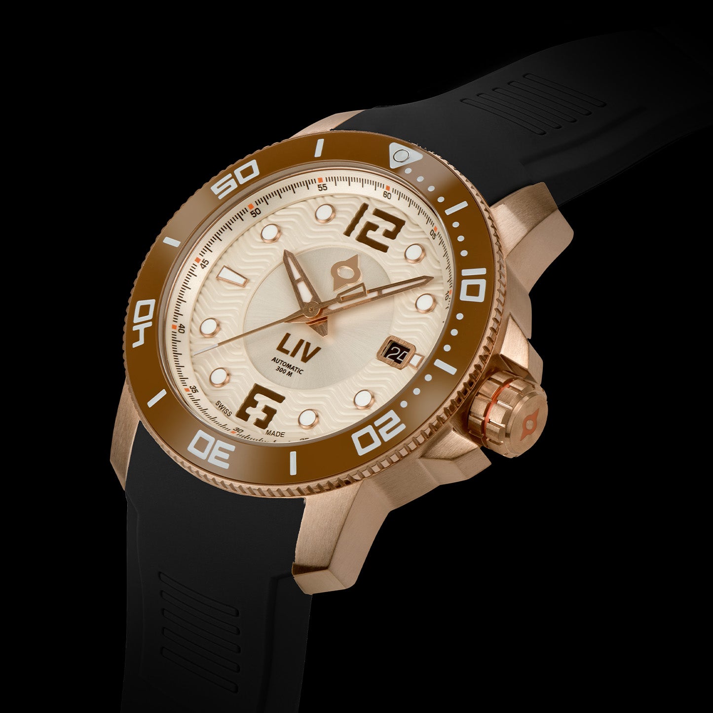 NEW! GX-Diver's 41mm Bavarian Rose Fusion – LIV Swiss Watches