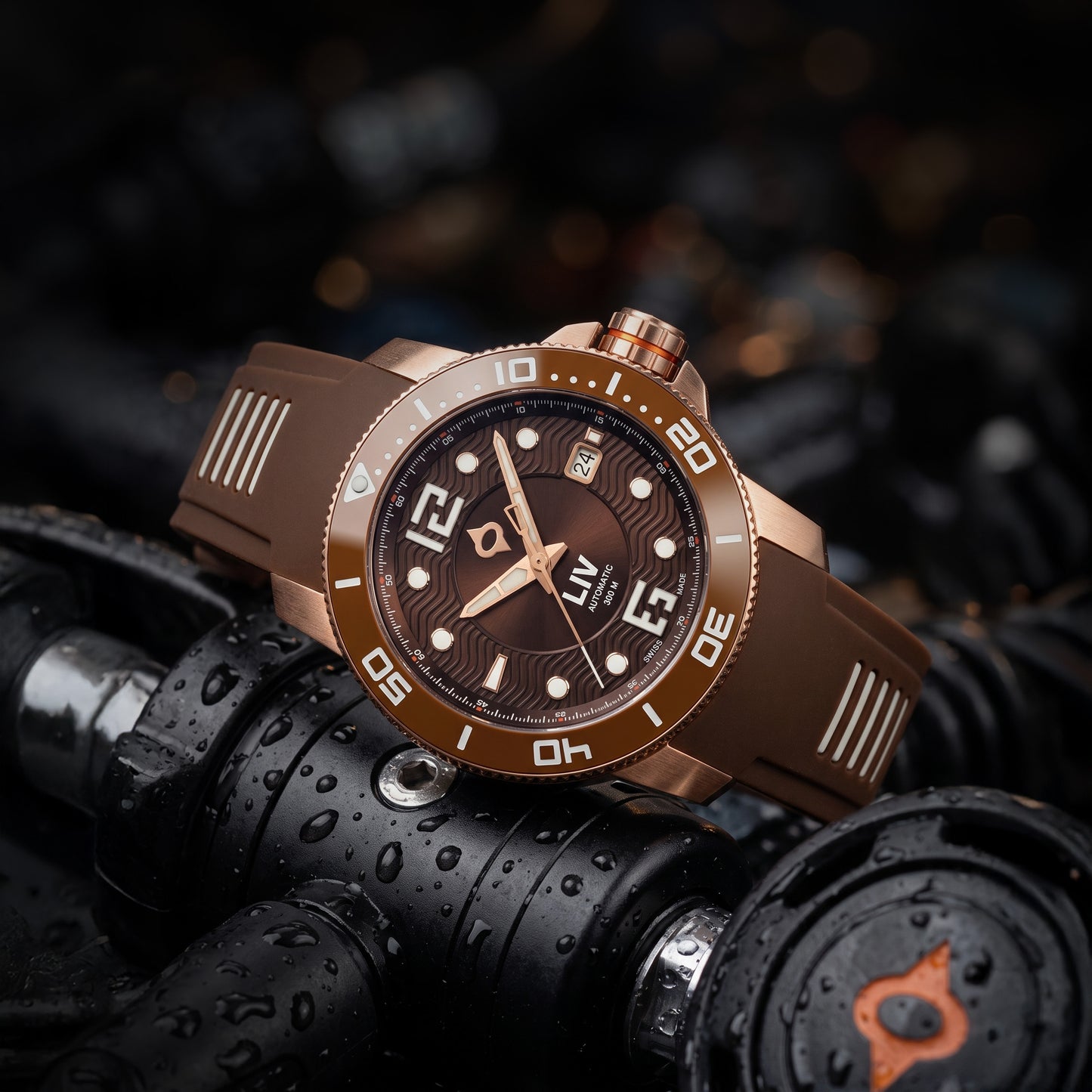 NEW! GX-Diver's 41mm Dark Bavarian Rose Fusion