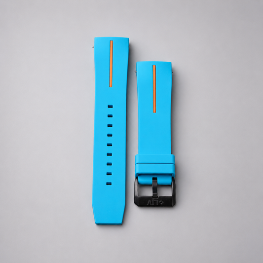 McQueen GT40 Blue/Orange Gravel Strap