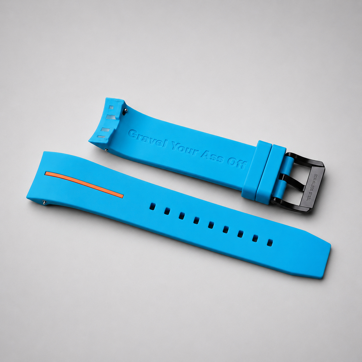 McQueen GT40 Blue/Orange Gravel Strap