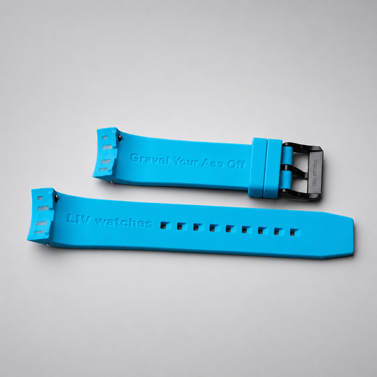 McQueen GT40 Blue/Orange Gravel Strap