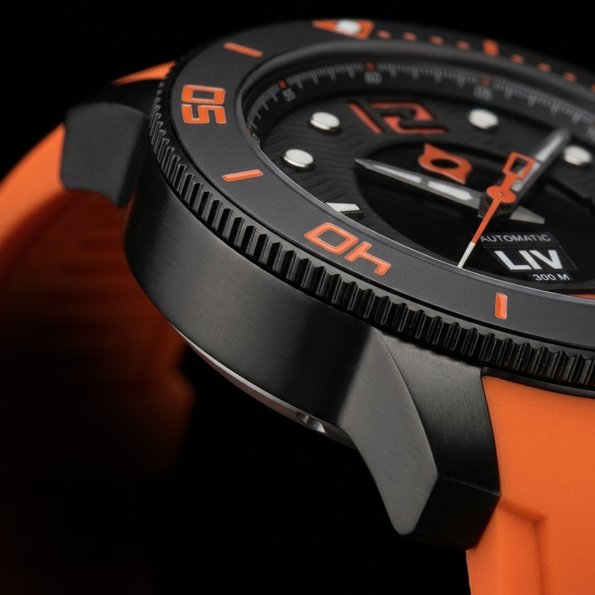 Ceramic Bezel & 316L Stainless Steel Case
