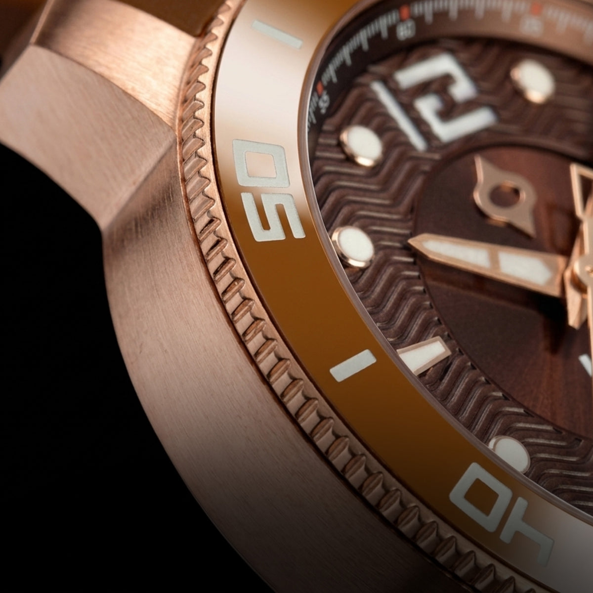 Ceramic Bezel & 316L Stainless Steel Case
