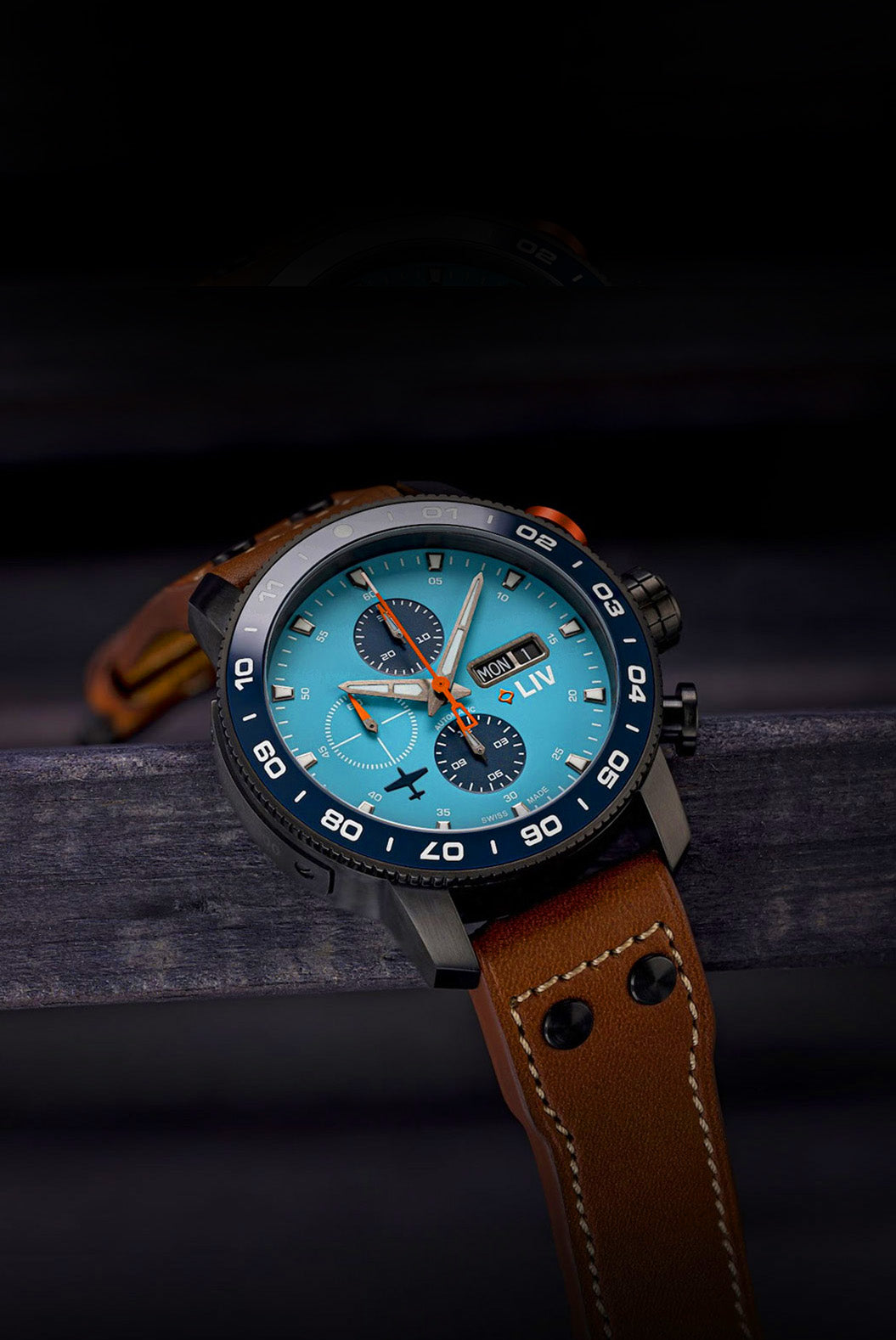 P-51 BIG PILOT CRIPES A' MIGHTY Swiss Made Automatic Chronograph