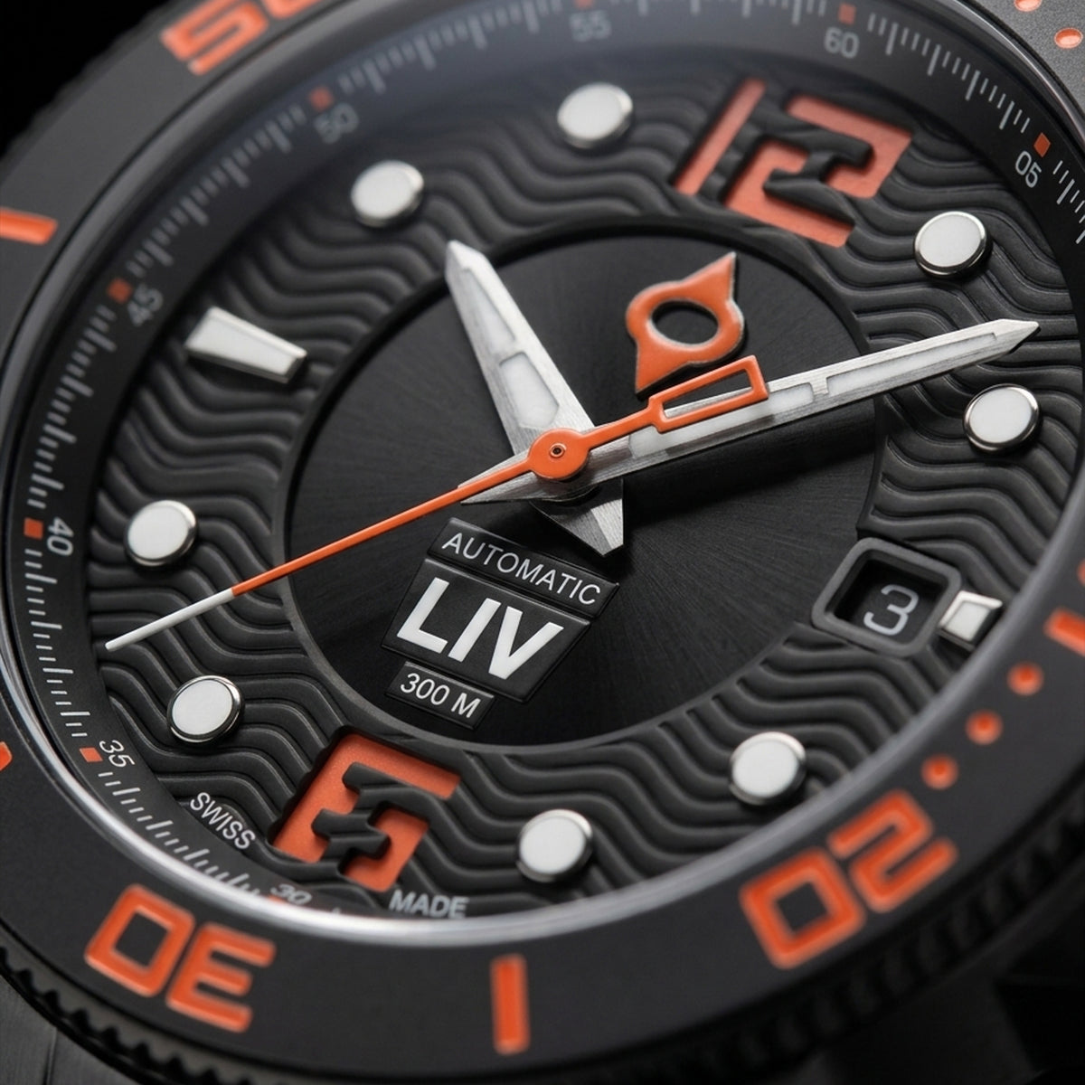 Deeply Sculpted Multi-Layer 3D Dial
