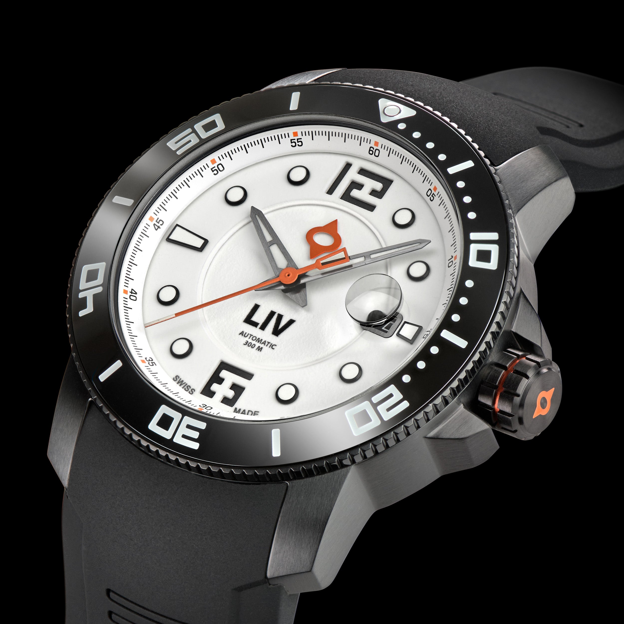 Shop GX-Diver's 44mm Full Lume Swiss Made Auto Watch – LIV Swiss