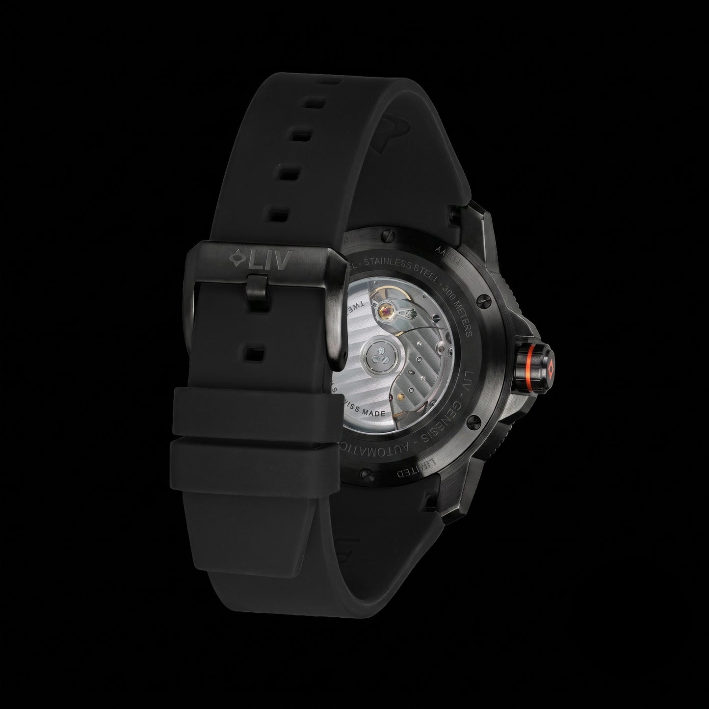 GX-Diver's 41mm Black Full Lume