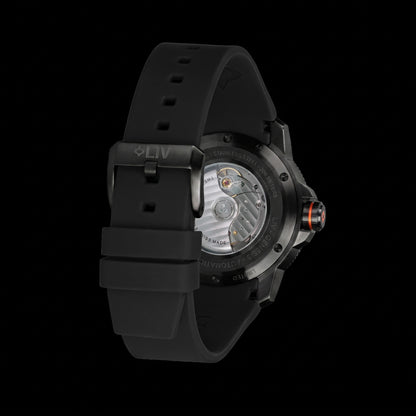 GX-Diver's 41mm Black Full Lume