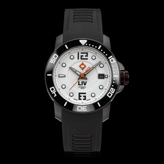 GX-Diver's 41mm Black Full Lume