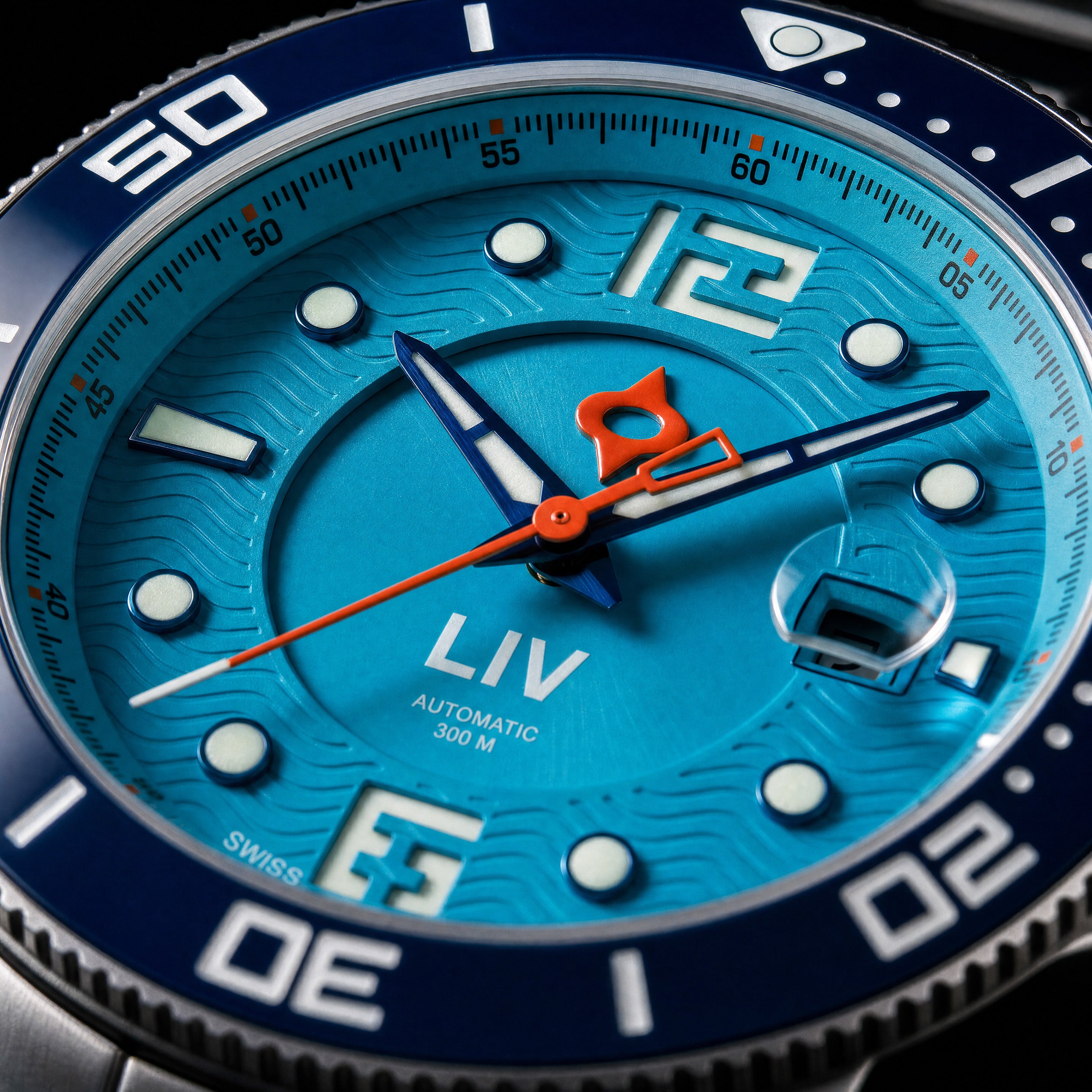 GX-Diver's 44mm Ocean Blue 2.0 – LIV Swiss Watches