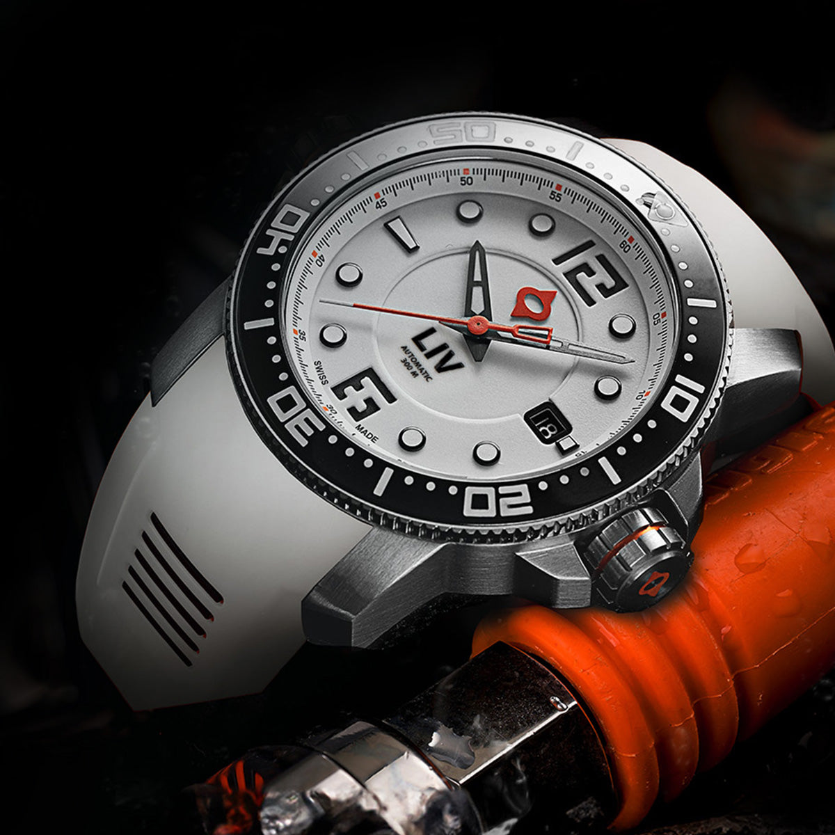 ラフレシアEDC Shop Full Lume LIV GX-Diver's Swiss Made Automatic Watch – LIV