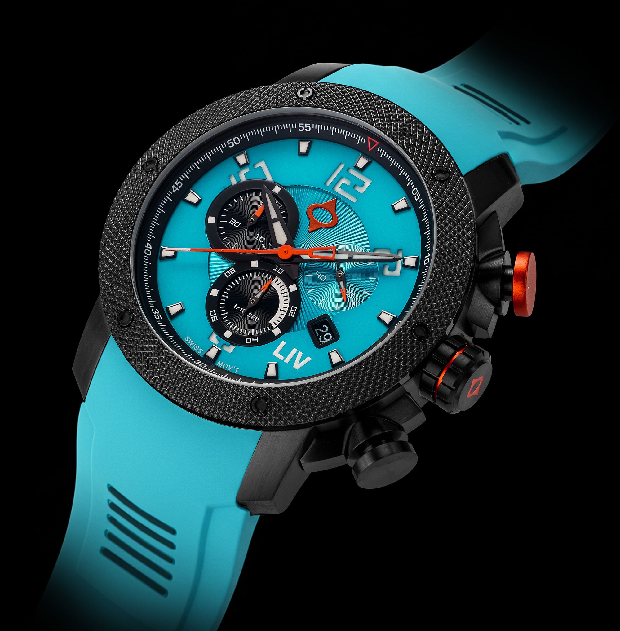 Shop Swiss-Made GX1 Quartz Chronograph – LIV Swiss Watches