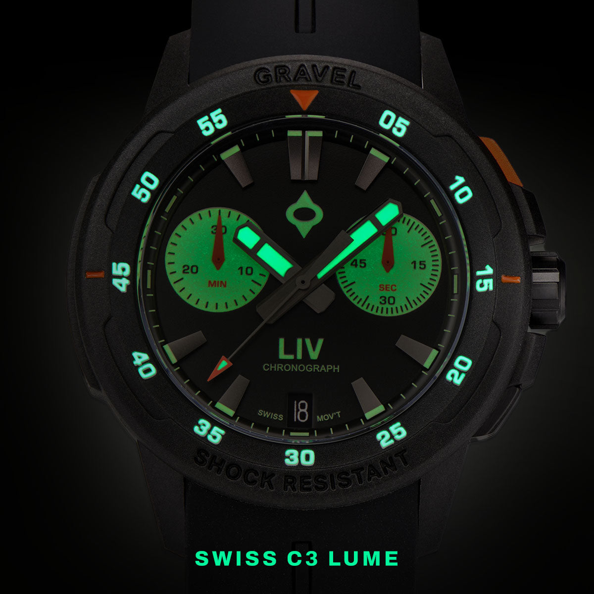 GRAVEL 002 NIGHT VISION CHRONO