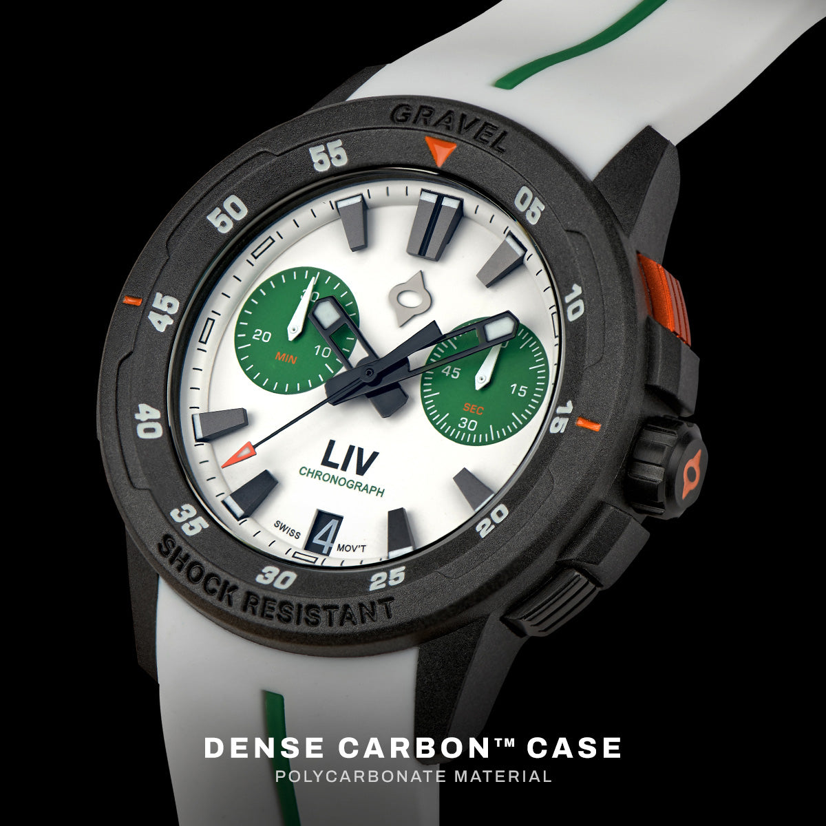 GRAVEL 002 WHITE FOREST (Limited Color) – LIV Swiss Watches