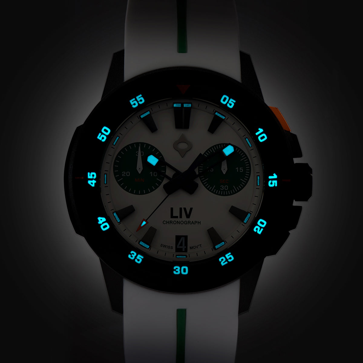 GRAVEL 002 WHITE FOREST (Limited Color) – LIV Swiss Watches