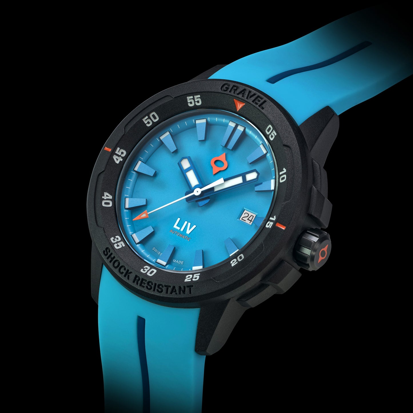 GRAVEL 001 OCEAN BLUE AUTO