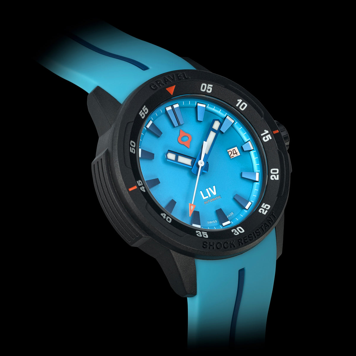 GRAVEL 001 OCEAN BLUE AUTO