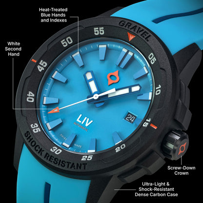 GRAVEL 001 OCEAN BLUE AUTO