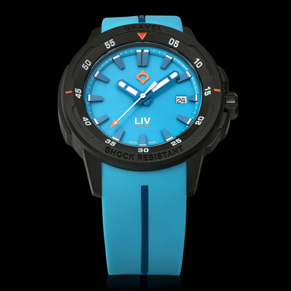 GRAVEL 001 OCEAN BLUE AUTO