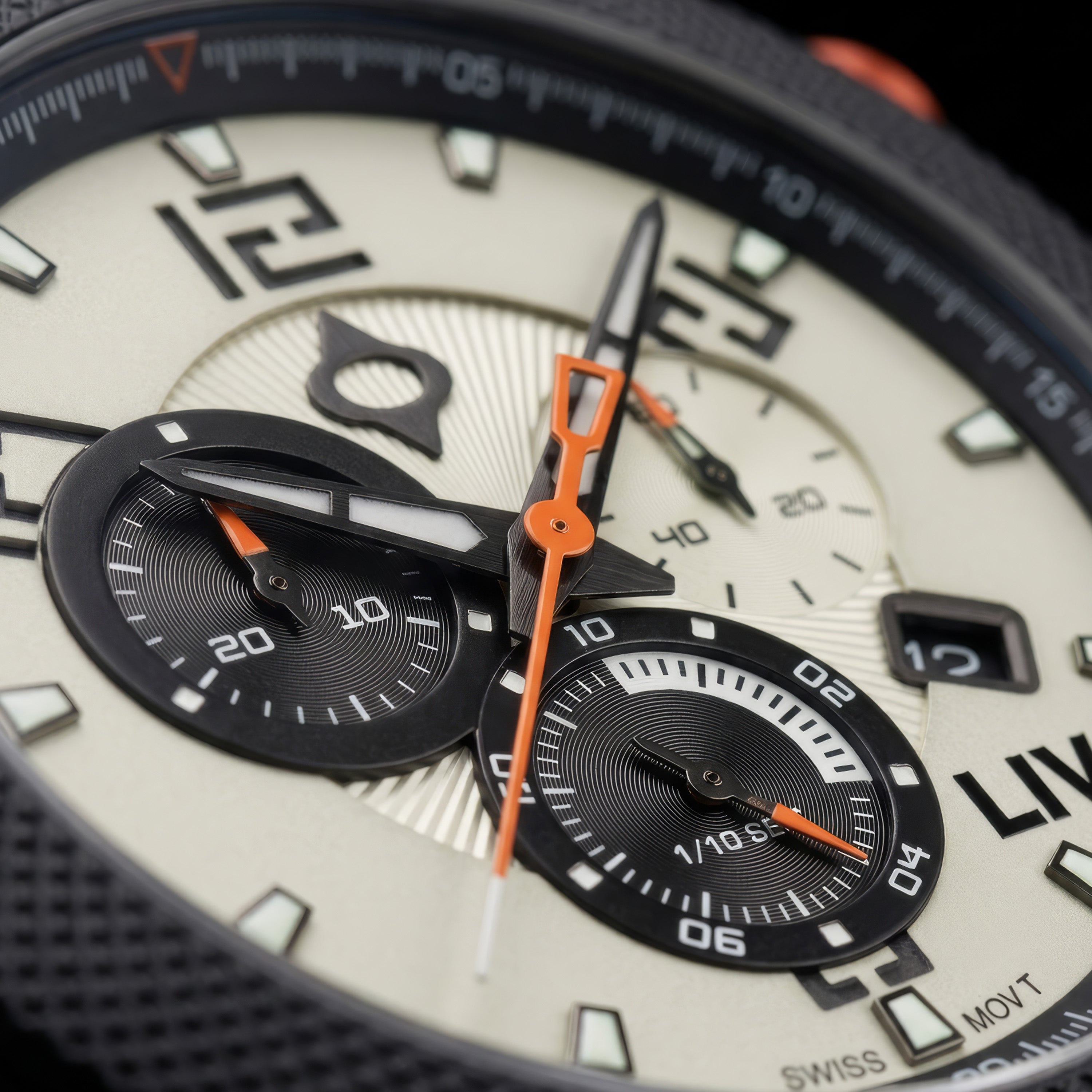 NEW! GX1 Cactus Gray Chrono – LIV Swiss Watches