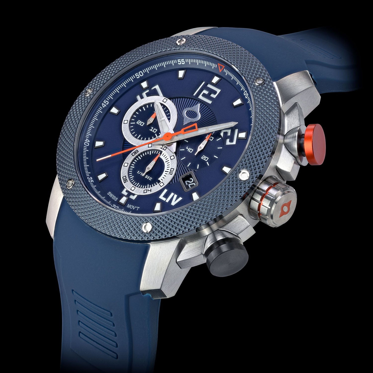 GX1 Titan Blue Chrono